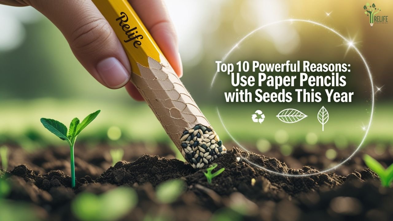Paper Pencil with Seeds: Top 10 Reasons to Use Them This Year