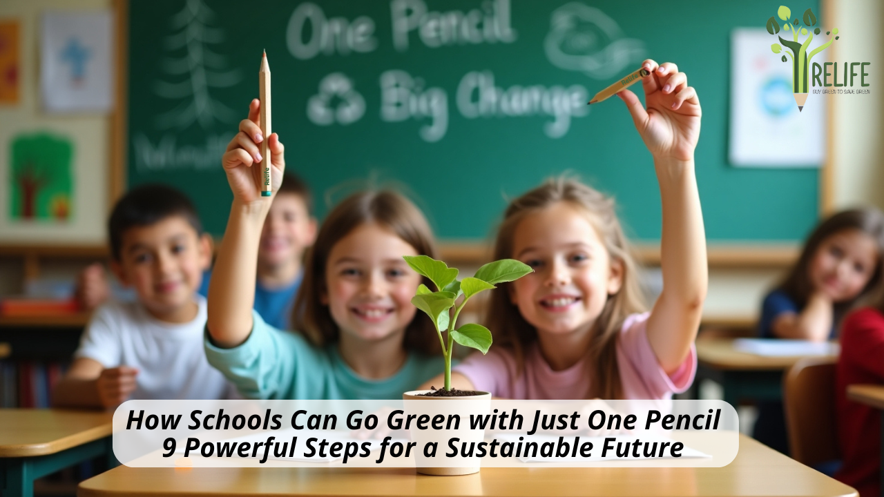 How Schools Can Go Green with Just One Pencil