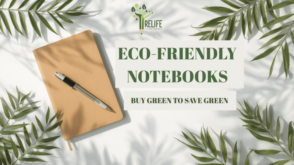 recycled paper notebook