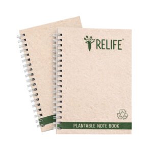 Eco-Friendly Plantable Diary – Recycled Seed Paper Notebook