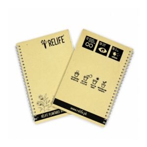 Plantable Notebook – A5 Spiral Eco-Friendly Notebook (50 Pages)