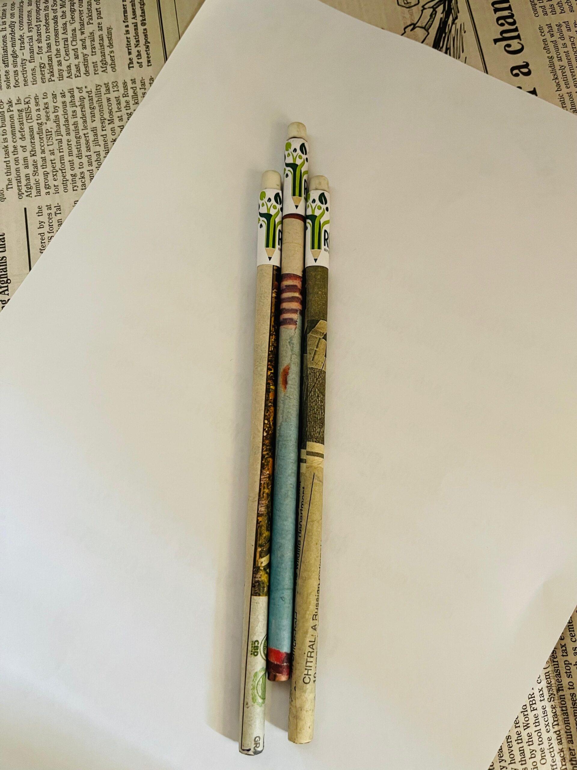 Eco pencils with seeds & rubber - Image 3